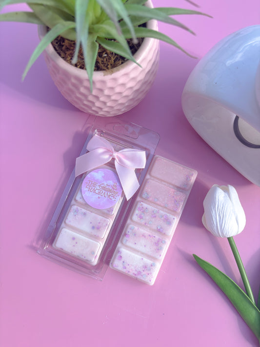 Lenny Pink Tulips & White Jasmine Clamshell