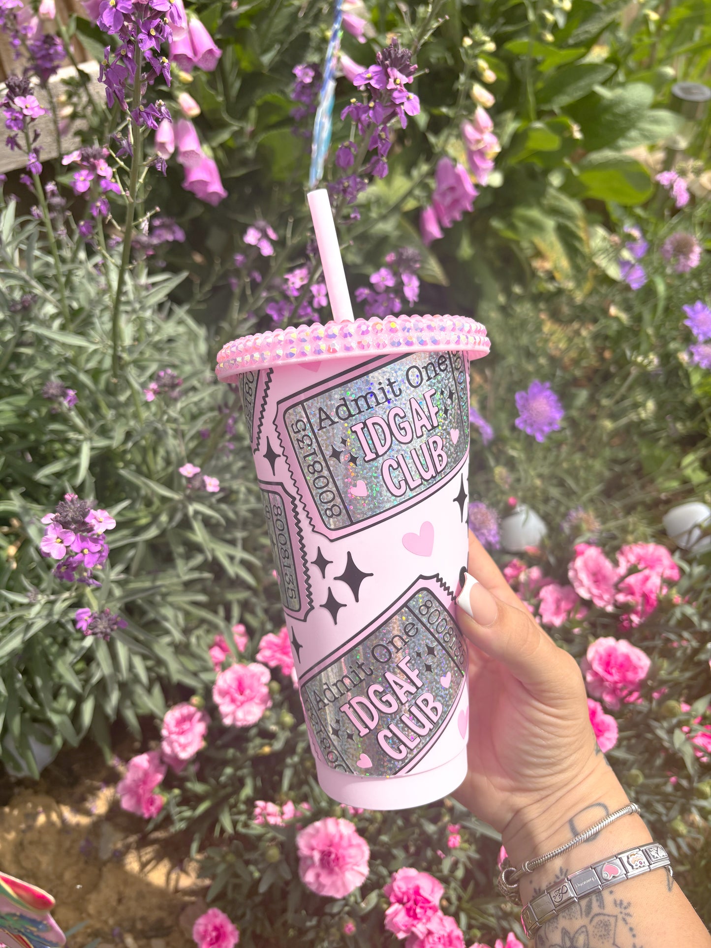 IDGAF Club 24oz Cold Cup