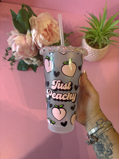 Just Peachy 24oz Cold Cup